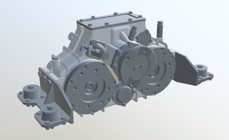 DIRECT HYDRAULIC PUMP MOUNTED PTO